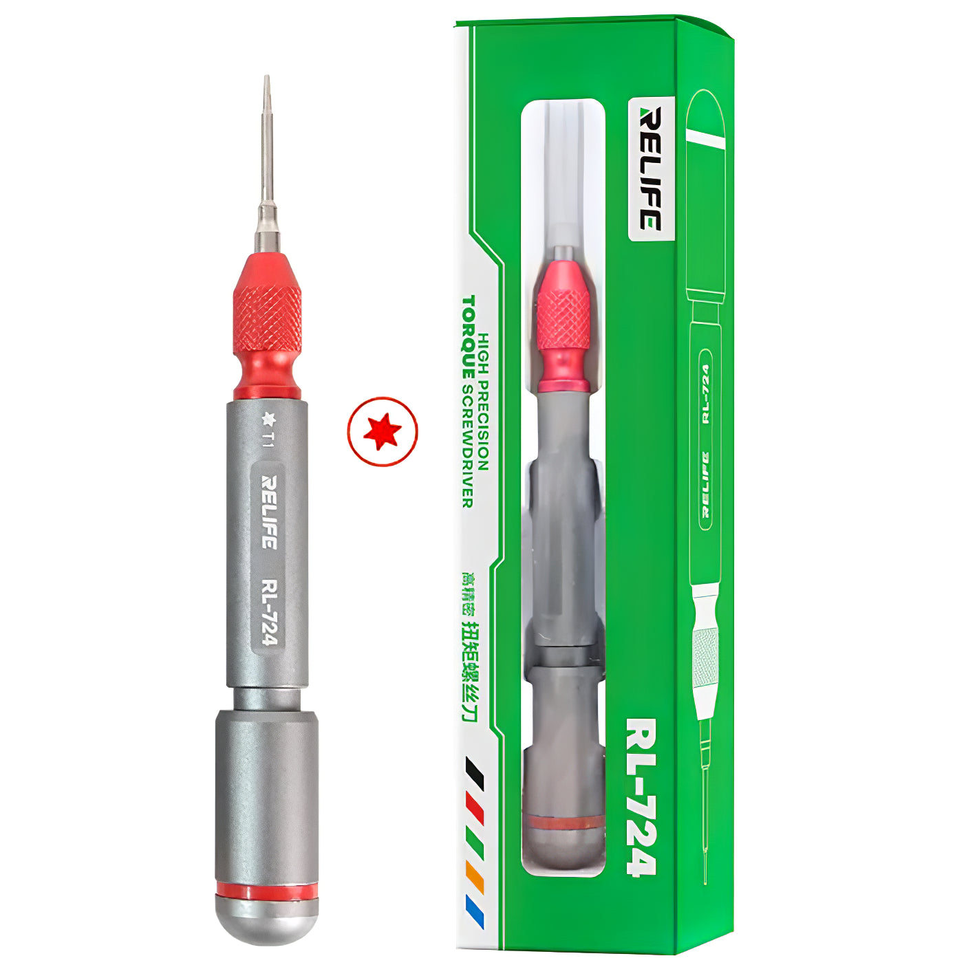Cacciavite Relife RL-724, Torx T1