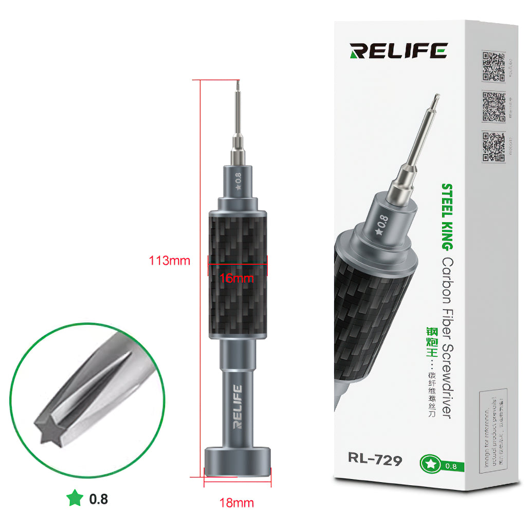 Cacciavite Relife RL-729, Pentalobe 0.8mm