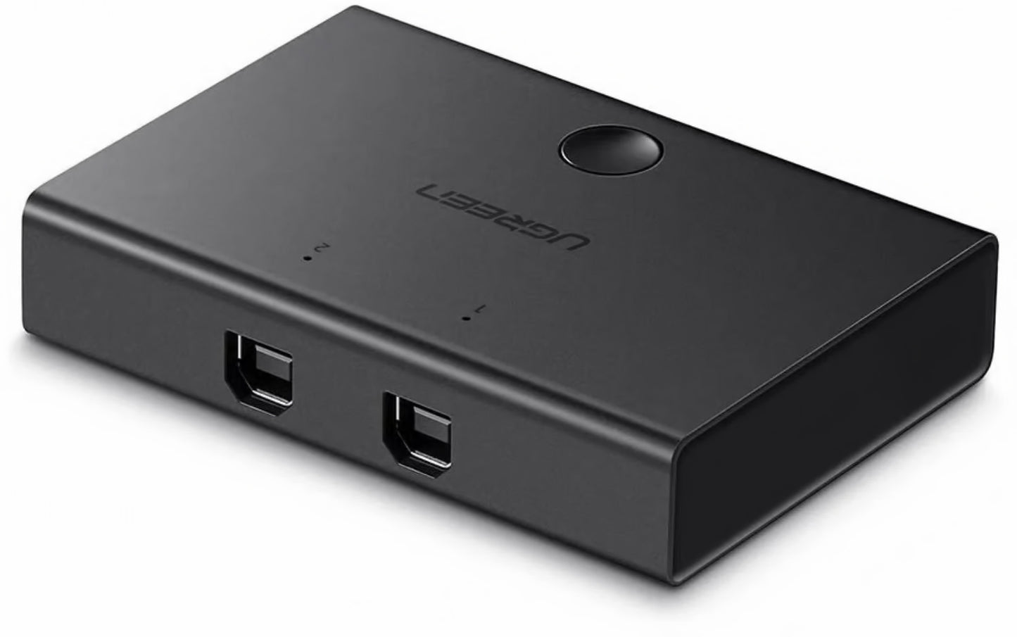 Switch USB UGREEN US158, 2 x USB-B, Nero