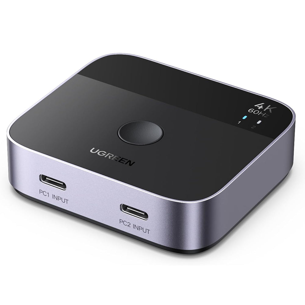 Switch Video USB-C UGREEN AW502 (55451), Grigio