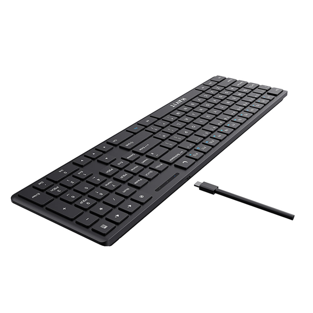 Tastiera Wired USB HAVIT KB252, USB-C, 1.5m, Nera