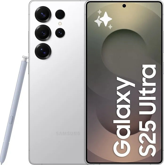 Telefono Mobile Samsung Galaxy S25 Ultra, 256GB, 12GB, Titanium Whitesilver DACH SM-S938BZSDEUE
