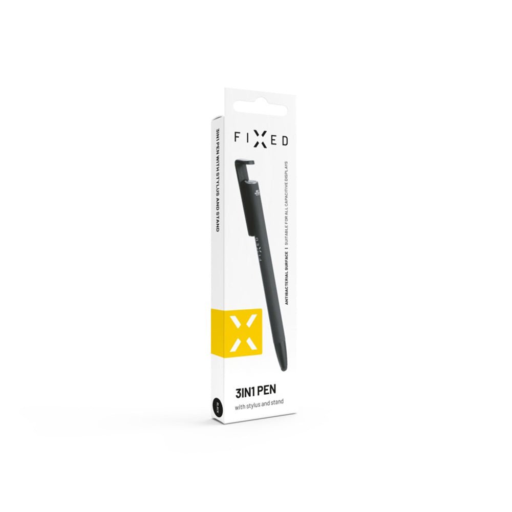 Touch Pen Fixed, 3in1, Nero
