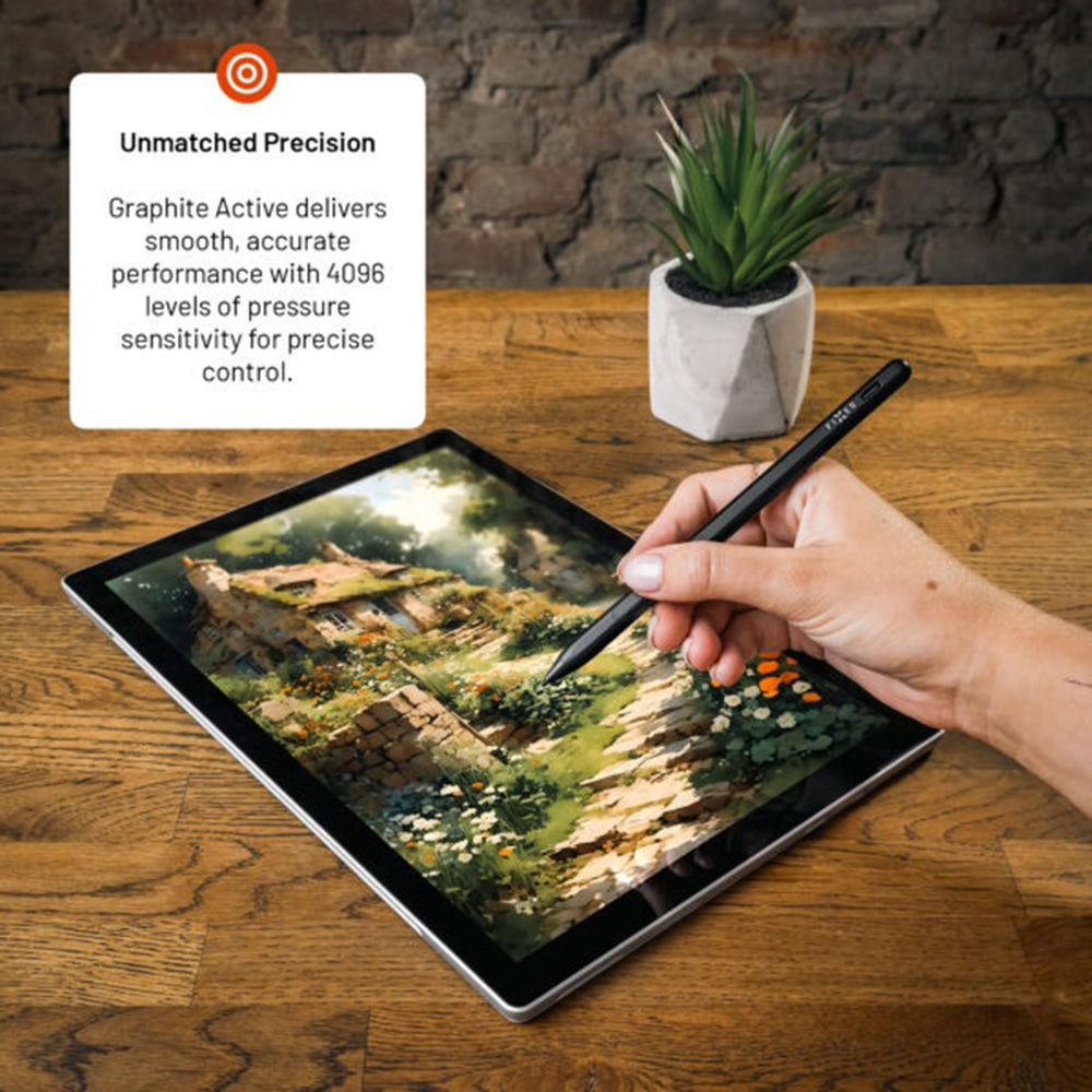 Touch Pen Fixed Graphite Active per dispositivi con supporto MPP, Nero