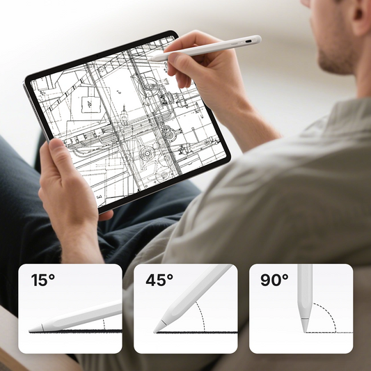 Touch Pen Metapen A8 per Apple iPad, Versione Active, Bianco ME-APP152