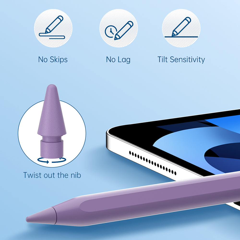 Touch Pen Techsuit AC10SH per Apple iPad, Versione Attiva, Bianco