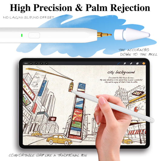 Touch Pen Techsuit F97 per Microsoft Surface, Versione Attiva, Nero