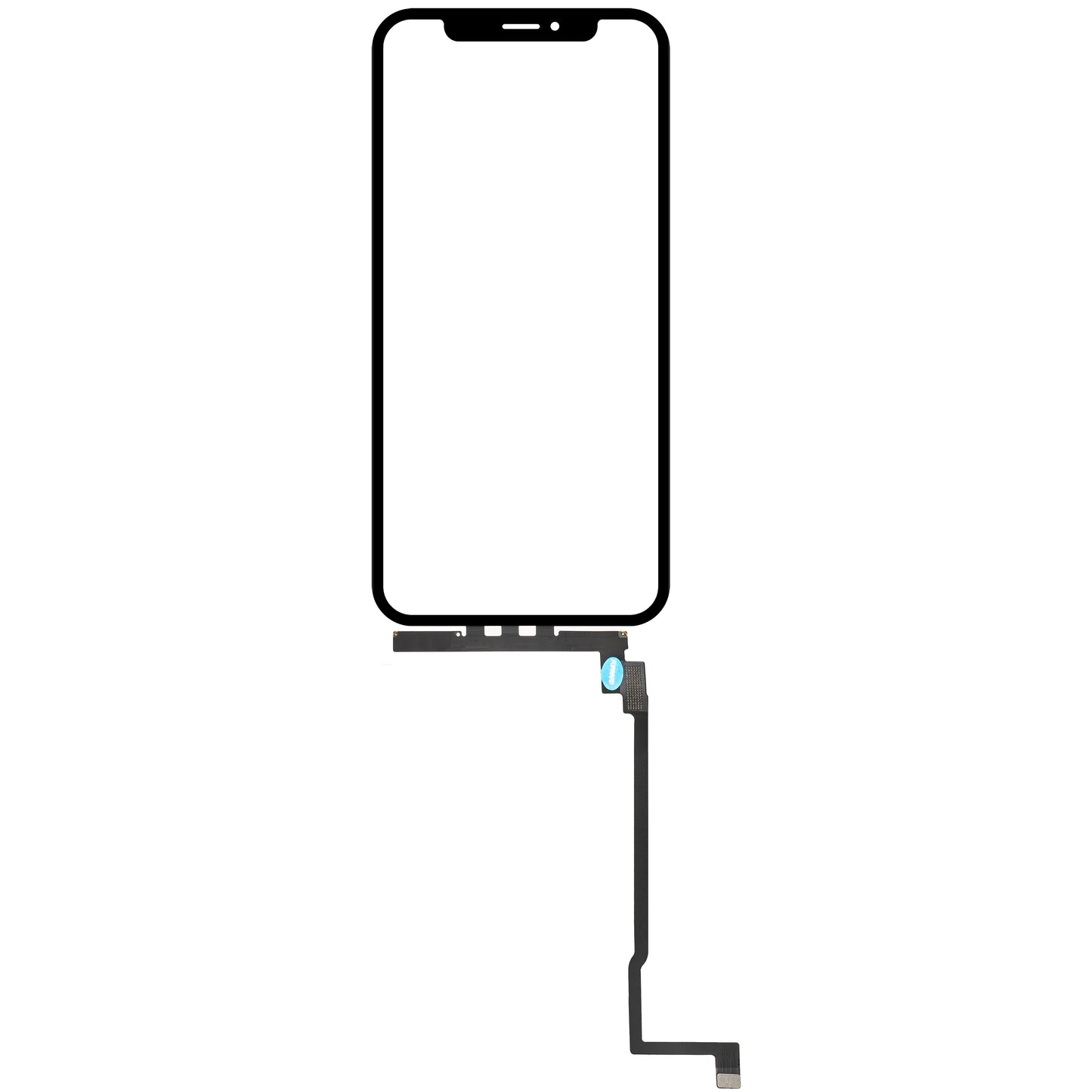 Touchscreen Forward Guard OCA per Apple iPhone 11 Pro Max, Nero