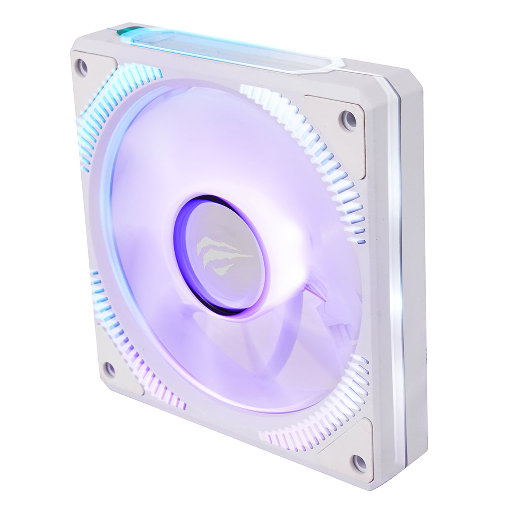 HAVIT F2096 Fan, RGB, 1800RPM, 30dB, 3W, White
