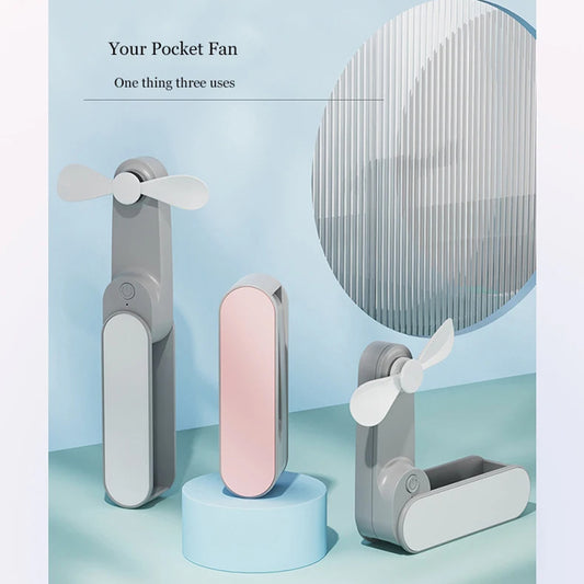 Ventilatore Portatile Techsuit TF1, Rosa