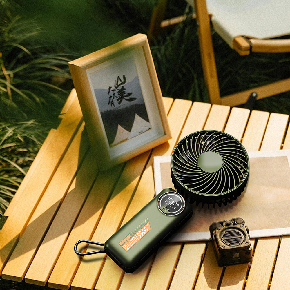 Ventilatore Portatile Techsuit Z8, Verde