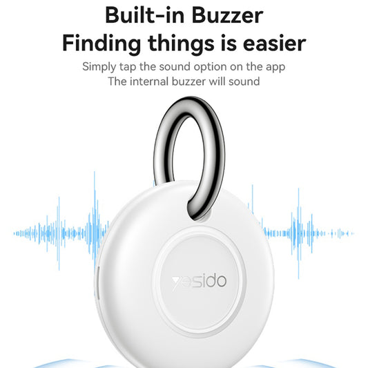 Yesido SmartTag EC14 per Serie iOS, Bianco