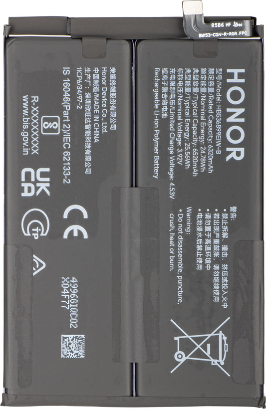Batteria Honor 600e / 600 Lite, Service Pack 0235ASUP