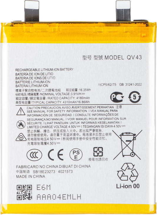 Batteria per Motorola ThinkPhone 25 / Edge 50 Neo, QV43