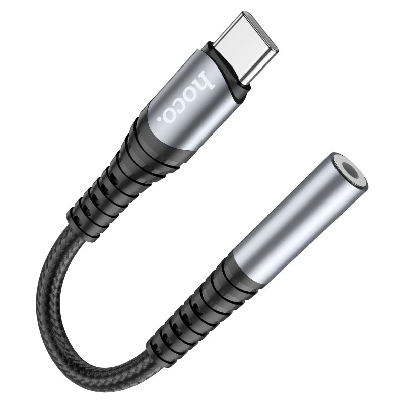 Adattatore Audio USB-C - 3,5mm HOCO LS33, Grigio