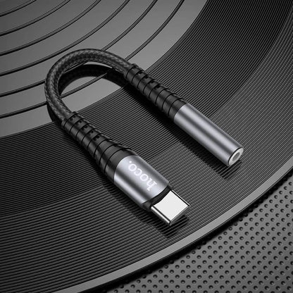 Adattatore Audio USB-C - 3,5mm HOCO LS33, Grigio
