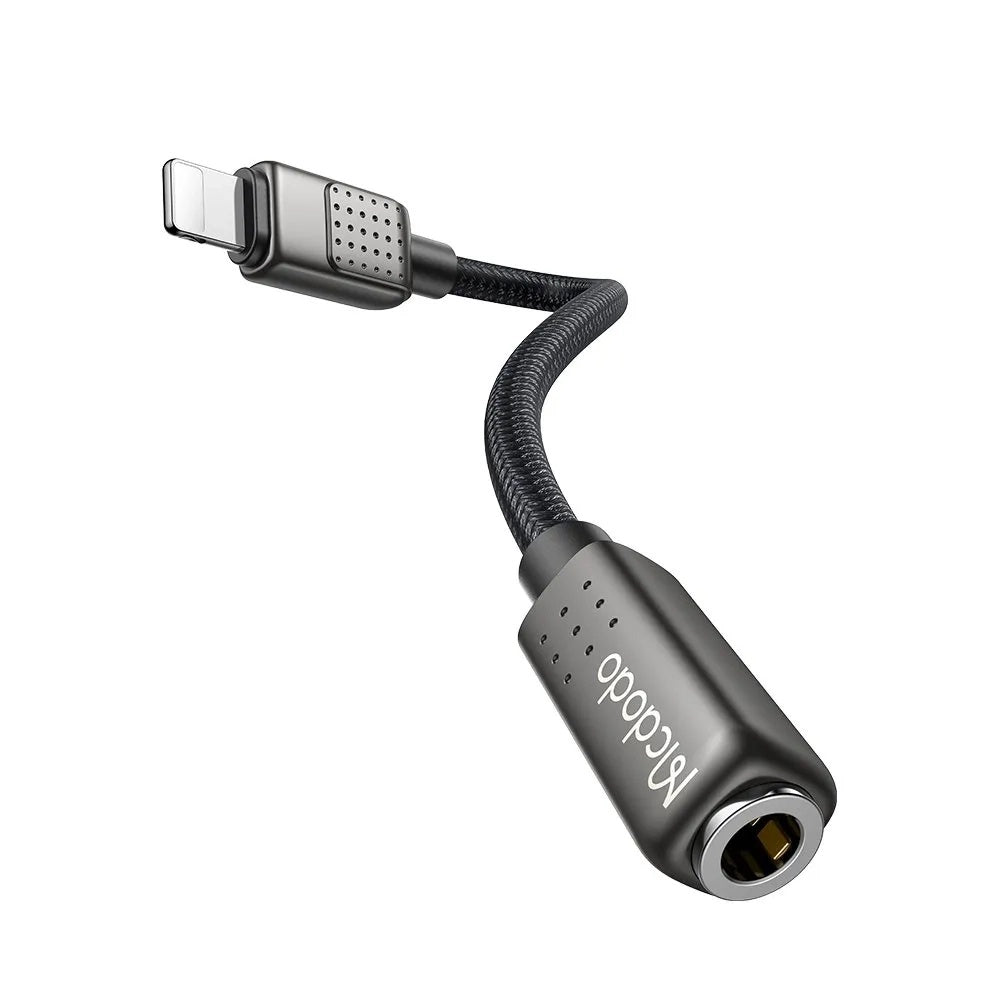 Adattatore Audio Lightning - 3.5mm McDodo CA-5010, Nero