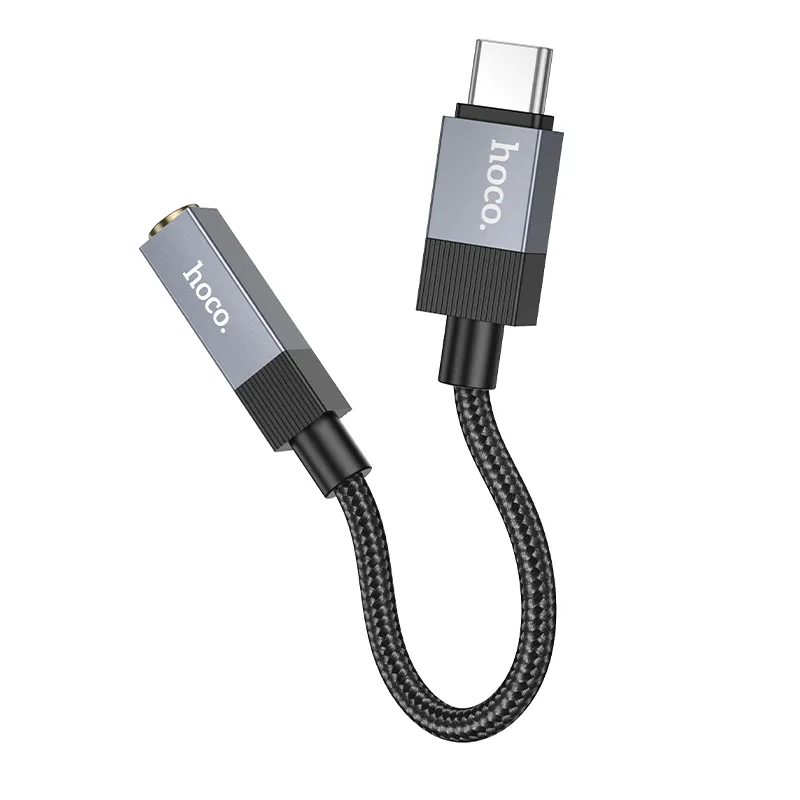 Adattatore Audio USB-C - 3.5mm HOCO UPA32C, Nero