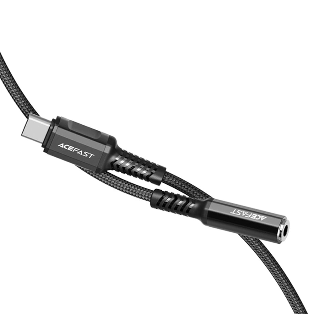 Adattatore Audio USB-C - 3.5mm Acefast C1-07, Nero