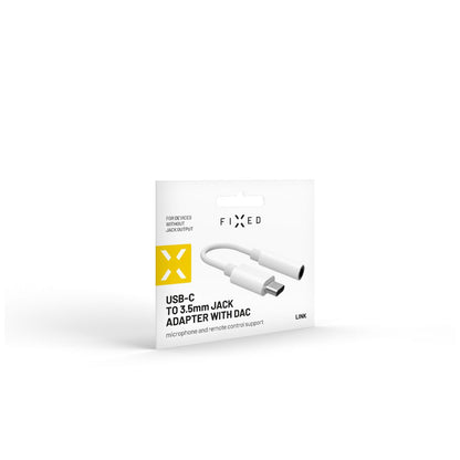 Adattatore Audio USB-C - 3.5mm Fixed, Bianco