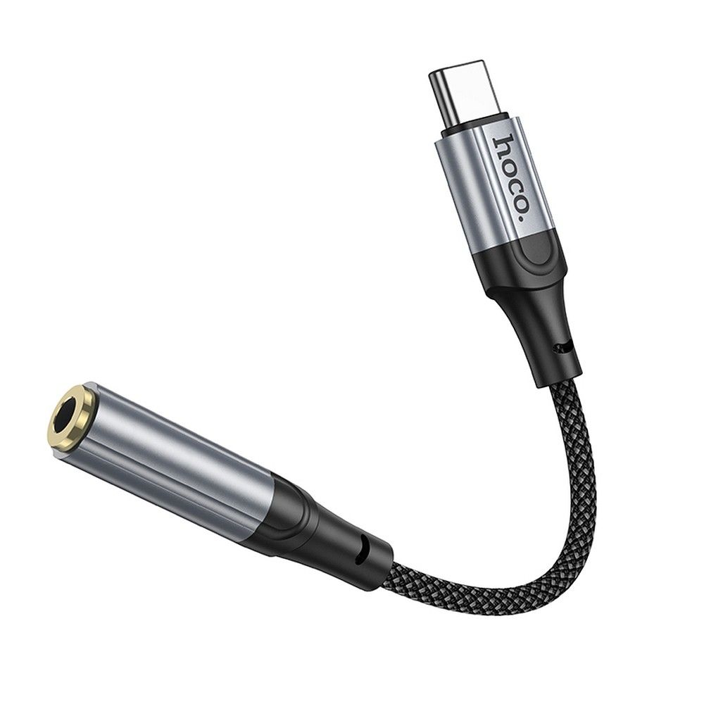 Adattatore Audio USB-C - 3.5mm HOCO LS36, Grigio