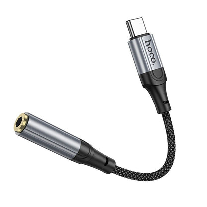 Adattatore Audio USB-C - 3.5mm HOCO LS36, Grigio