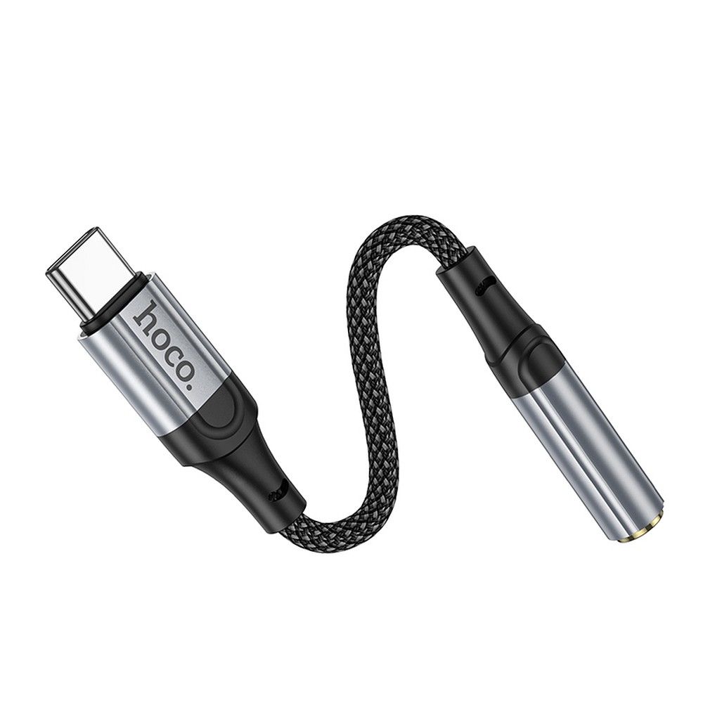 Adattatore Audio USB-C - 3.5mm HOCO LS36, Grigio