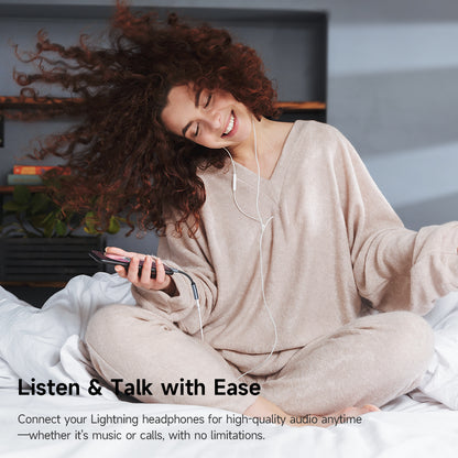 Adattatore Audio USB-C - Lightning McDodo CA-4870, Grigio