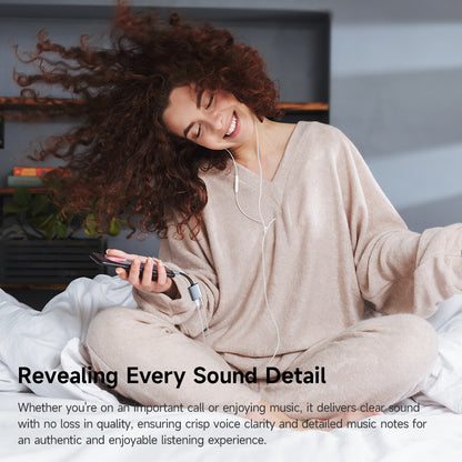 Adattatore Audio USB-C - USB-C / 3.5mm McDodo CA-3120, Grigio