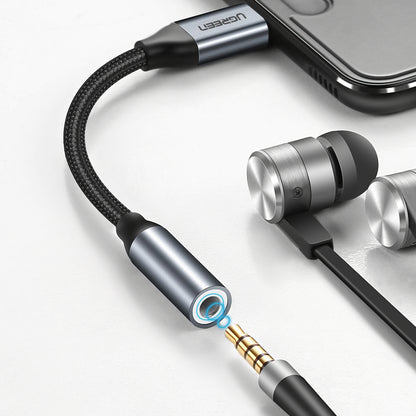 Adattatore Audio USB-C - 3.5mm UGREEN AV142, Grigio