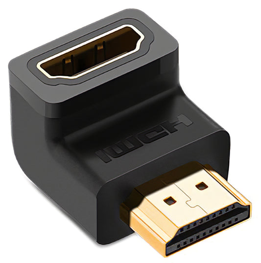 Adattatore Video UGREEN HD112 Up Angle, HDMI - HDMI, 4K, Nero