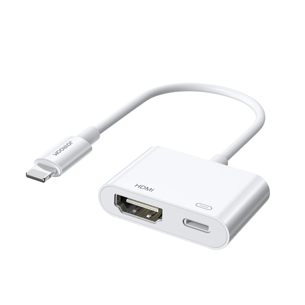 Adattatore Audio e Video Lightning - HDMI / Lightning Joyroom S-H141, Bianco