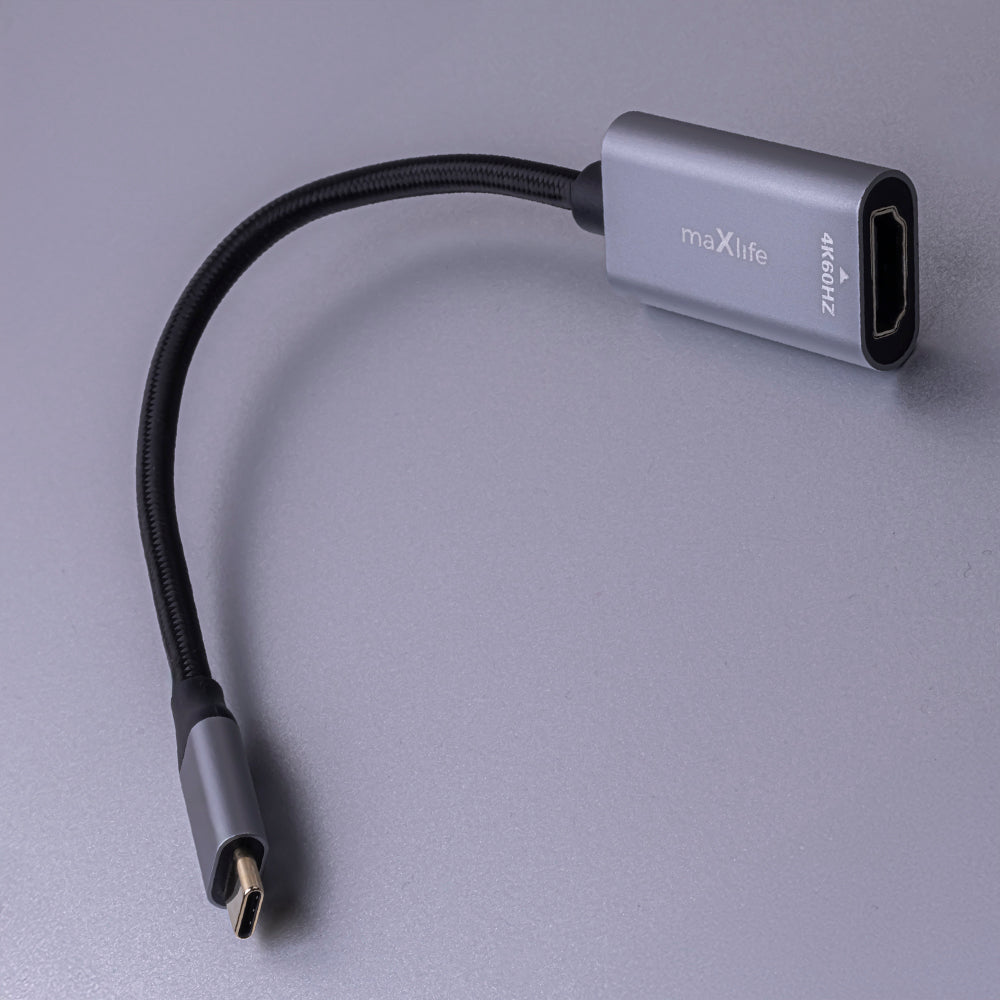 Adattatore Audio e Video USB-C - HDMI MaXlife MXHC-01, Grigio