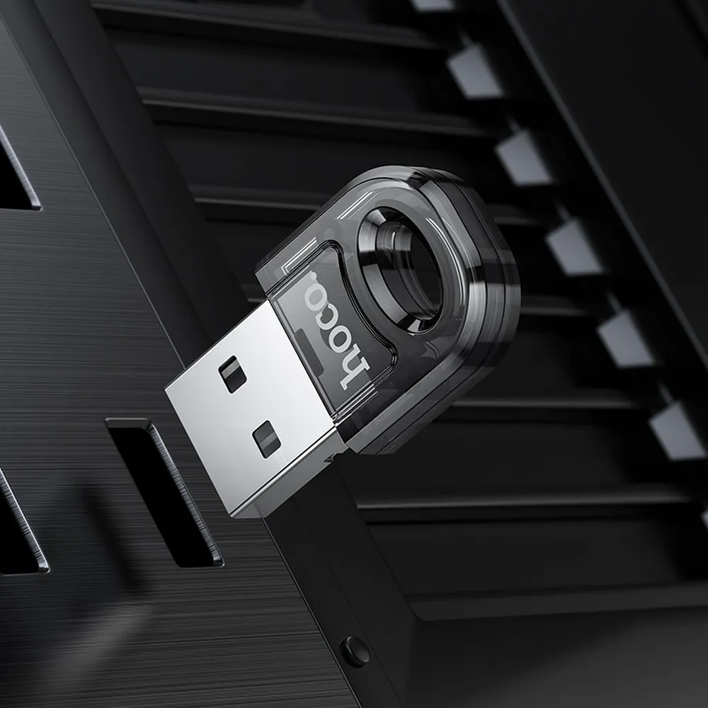 Adattatore Bluetooth USB HOCO UA28, Nero