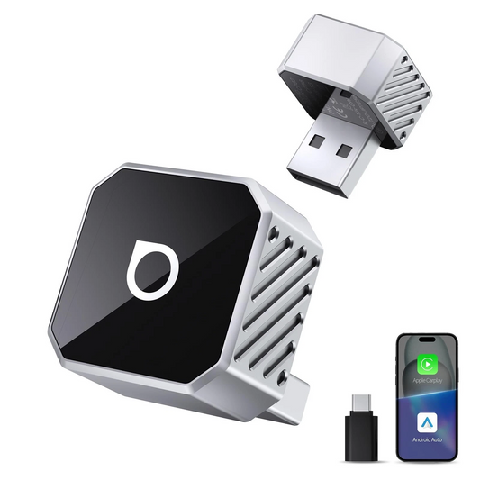 Adattatore Carplay / Android Auto Wireless Ottocast Mini Cube Style C per Apple iPhone / Android Series CP88-T3