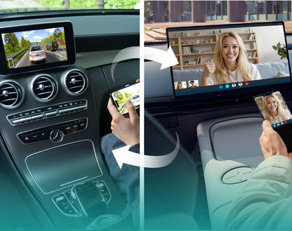 Adattatore Carplay / Android Auto Wireless Ottocast OttoAibox P3 Pro per Apple iPhone / Serie Android PCS61-T