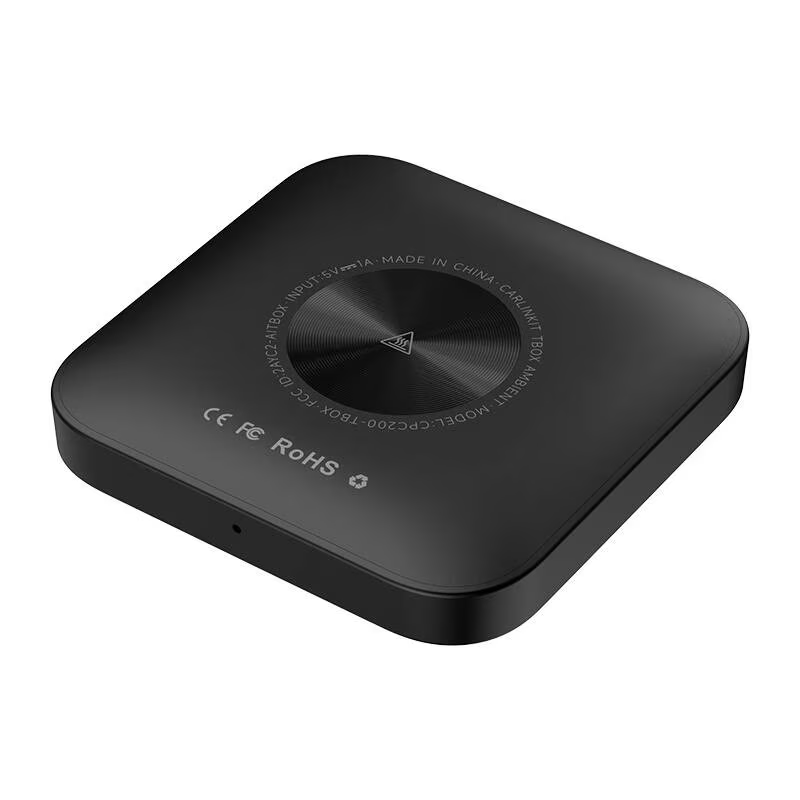 Adattatore Carplay / Android Auto Wireless Carlinkit TBox Ambient per Apple iPhone / Serie Android, 4GB RAM / 64GB