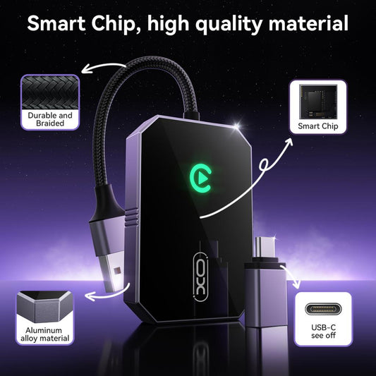 Adattatore Carplay Wireless XO Design CZ016 per Apple iPhone Series