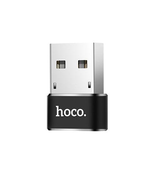 Adattatore dati e ricarica USB-C - USB-A HOCO UA6, nero