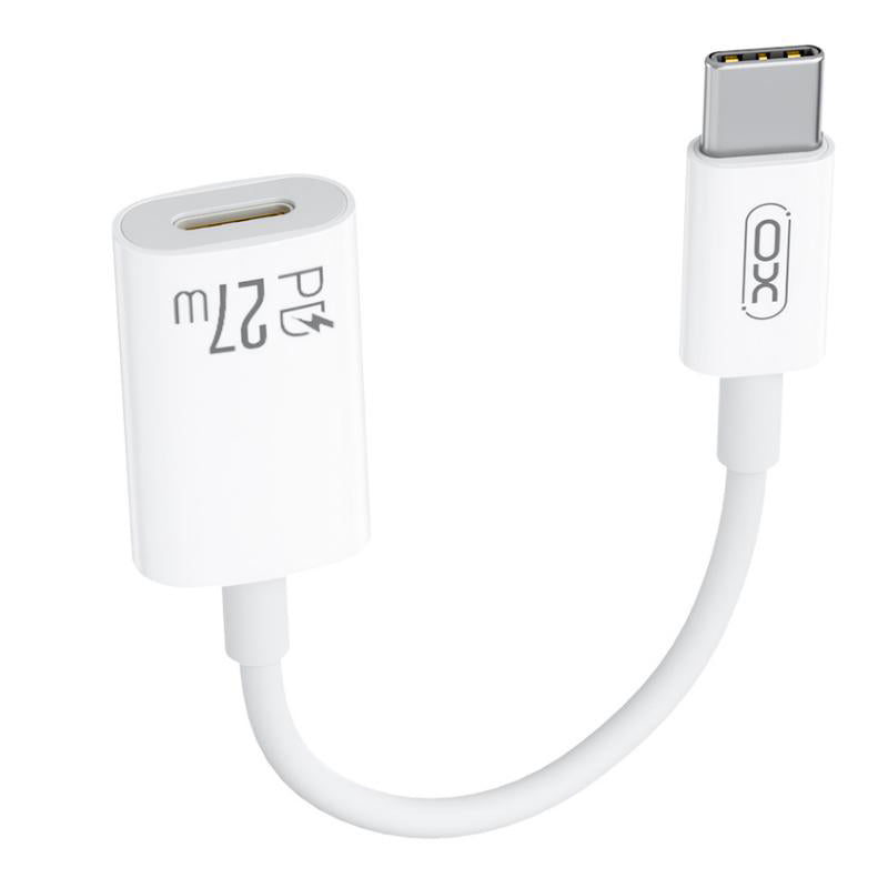 Adattatore Dati e Ricarica USB-C - Lightning XO Design NB-R268A, Bianco