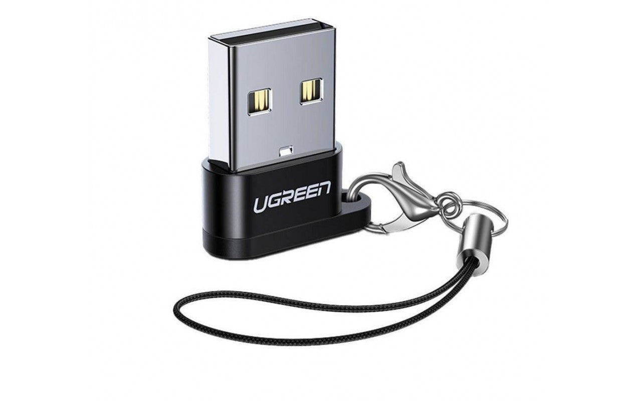 Adattatore Dati e Ricarica USB-C - USB-A UGREEN US280, Nero