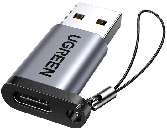 Adattatore Dati e Ricarica USB-C - USB-A UGREEN US276, Grigio