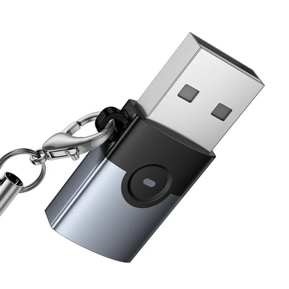 Adattatore Dati e Ricarica USB-C - USB-A HOCO UA46B, Grigio
