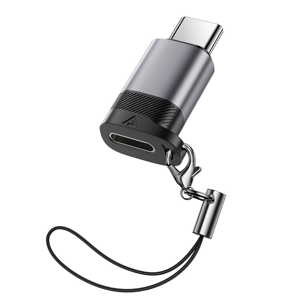 Adattatore Dati e Ricarica Lightning - USB-C Acefast J19, Grigio