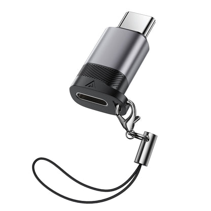 Adattatore Dati e Ricarica Lightning - USB-C Acefast J19, Grigio