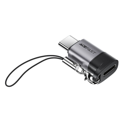 Adattatore Dati e Ricarica Lightning - USB-C Acefast J19, Grigio