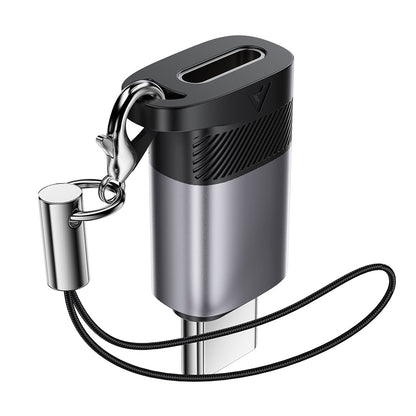 Adattatore Dati e Ricarica Lightning - USB-C Acefast J19, Grigio