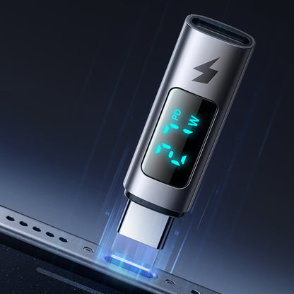 Adattatore Dati e Ricarica Lightning - USB-C McDodo OT-5990 Wales Display, Nero