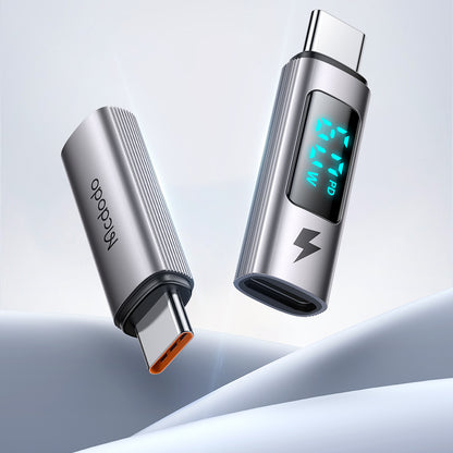 Adattatore Dati e Ricarica Lightning - USB-C McDodo OT-5990 Wales Display, Nero