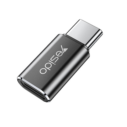 Lightning Data and Charging Adapter - USB-C Yesido GS22, Gray